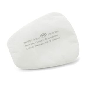 3M Respirator Filter Replacement 5P71, 5 Pairs, P95, Must Be Used with 3M 5000 Respirators or 3M Cartridges 6000 Series