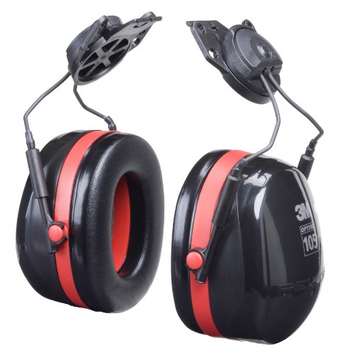 3M PELTOR Optime 105 Dielectric Earmuffs H10P3E-01, Hard Hat Attached