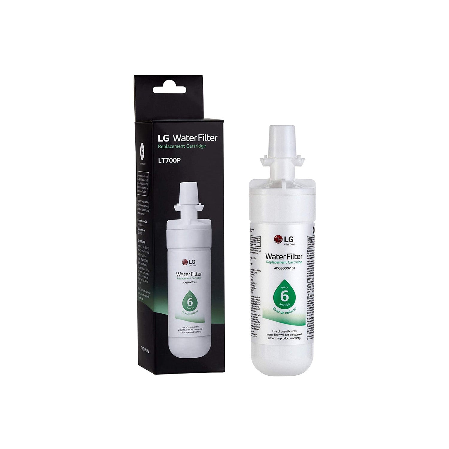 LG LT700P Refrigerator Water Filter