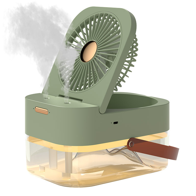 Humidifier Spray Fan Portable Fan Air Cooler Air Humidifier USB Mist Fan Desktop Fan With Night Light For Summer Home Appliance - Image 7
