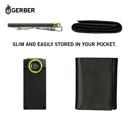 Gerber Gear GDC Money Clip with Pocket Knife - Fixed Blade Knife and Case - EDC Gear and Equipment Stocking Stuffers - Stainless Steel - Image 6